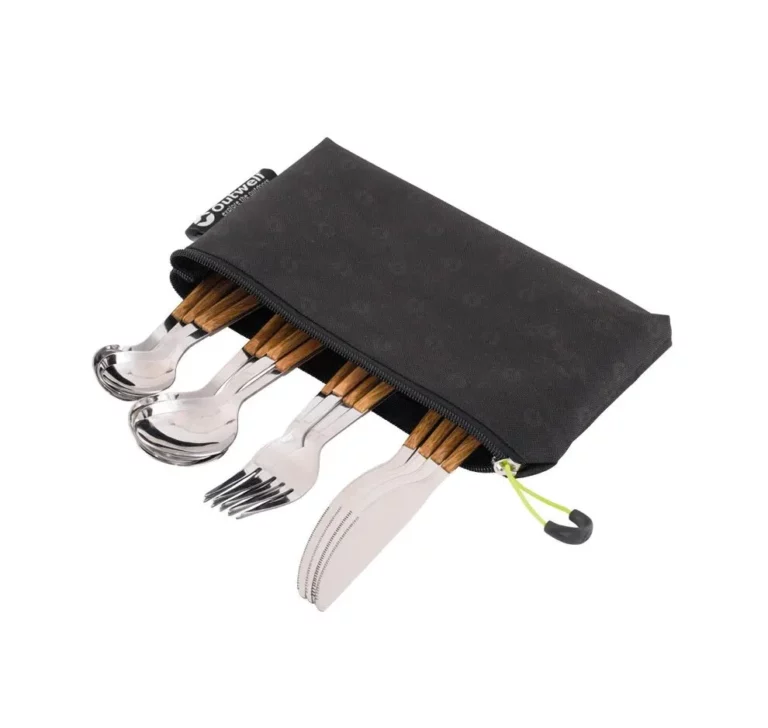 Набор столовых приборов Outwell Pouch для активного отдыха, туризма, путешествий, походов и горных походов в магазине товаров для активной жизни