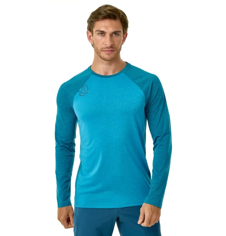 Легкая спортивная футболка Ternua Krodi LS Tee Mns для активного отдыха, походов и путешествий в интернет-магазине экипировки для активной жизни