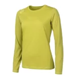 Женская футбольная футболка Ternua Krodina Tee LS Wmn в насыщенном цитрусовом цвете для активного отдыха и походов на сайте интернет-магазина товаров для активной жизни, одежды и обуви для хайкинга, альпинизма и путешествий