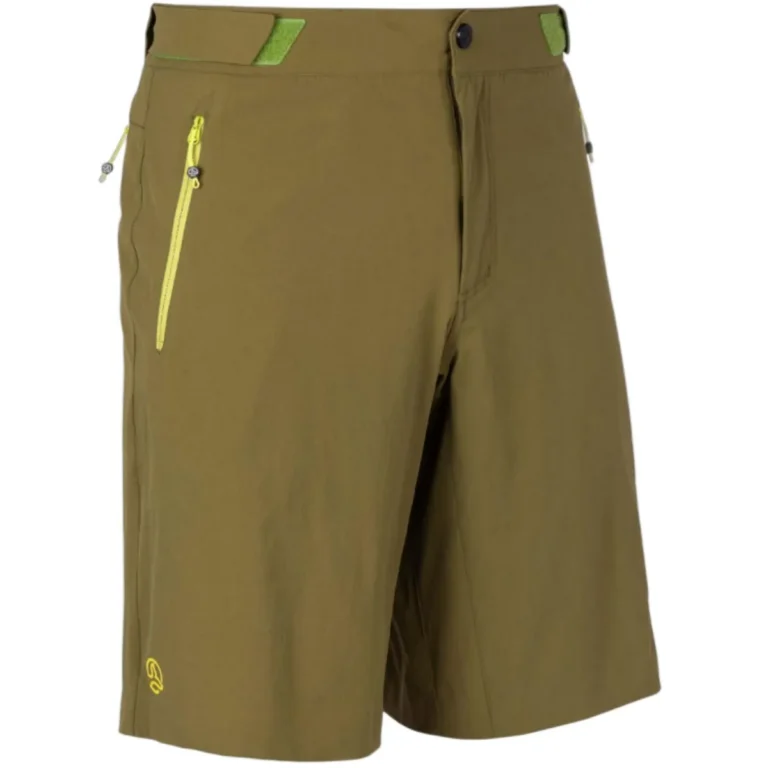 Шорты Ternua Kultus BMD Mns оливково-зеленый для активного отдыха, походов и путешествий, спортивная одежда и обувь для туризма