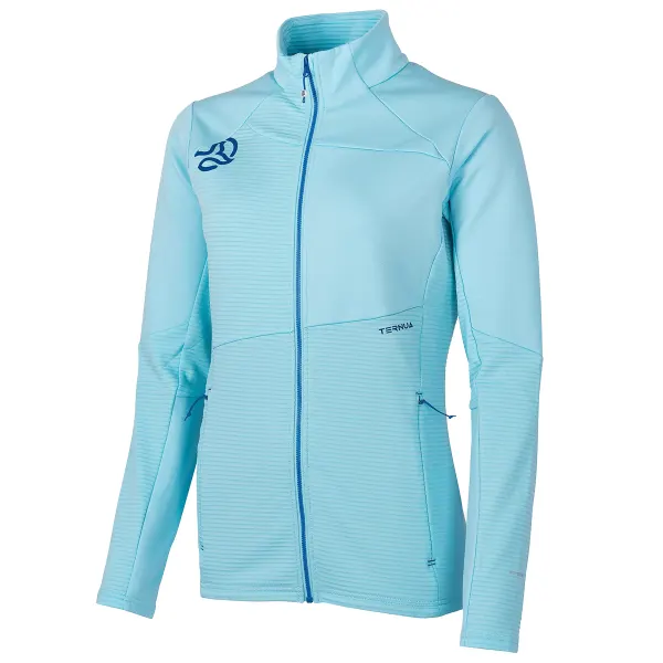 Модная женская куртка для активного отдыха и путешествий Ternua Teslin Wmn Tanager Turquoise подходит для hikers, путешественников и активных женщин — одежда и обувь для походов и горных походов в интернет-магазине активной жизни