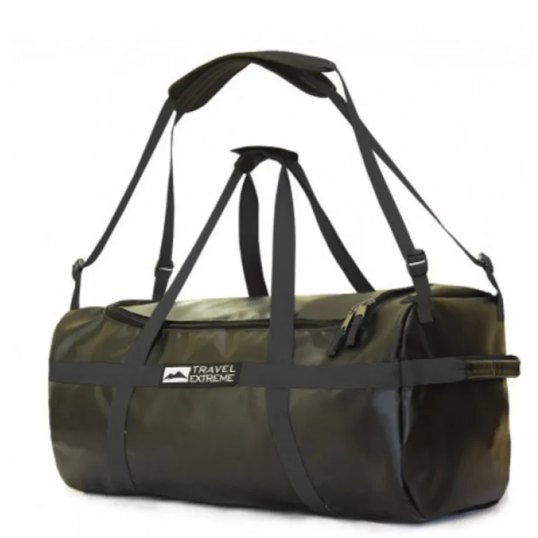 Тёмный баул Travel Extreme Teza XL для активного отдыха, походов и путешествий, идеально подходит для спортивной одежды, обуви и экипировки для хайкинга, альпинизма и путешествий
