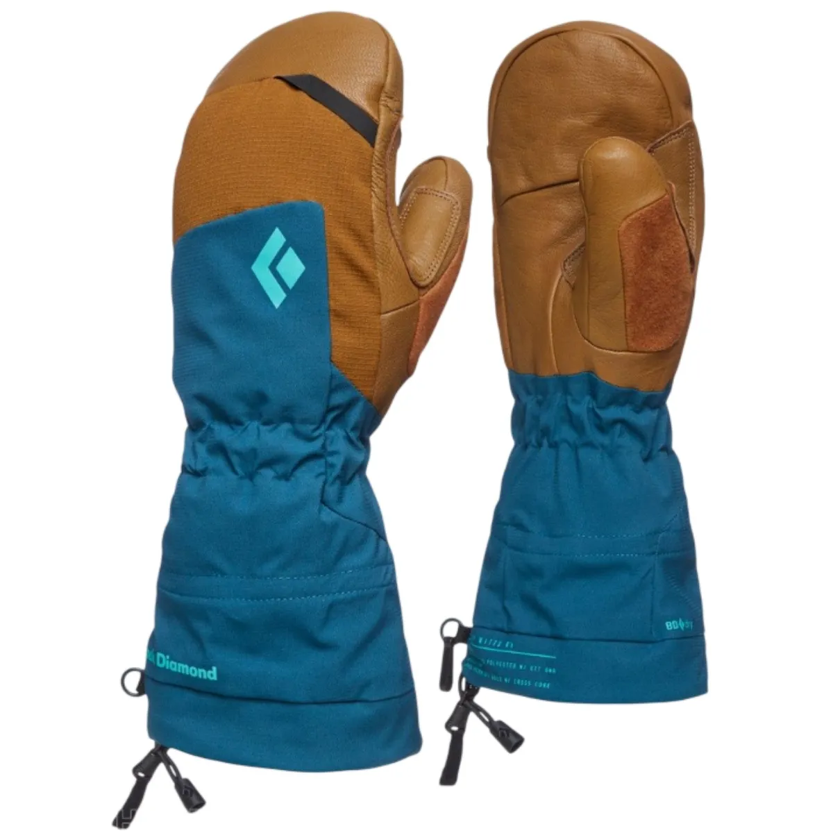 Теплые перчатки Black Diamond Mercury Mitt Azurite для активного отдыха, альпинизма, походов и путешествий в онлайн магазине спортивной одежды и обуви