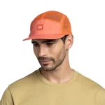 Кепка Buff 5 Panel Air Saret Poppy Red для активного отдыха одежды обуви походов и путешествий в интернет магазине для любителей хайкинга альпинизма и активного образа жизни