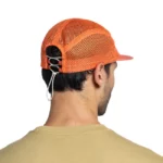 Кепка Buff 5 Panel Air Saret Poppy Red для активного отдыха путешествий и походов спортивная одежда и обувь для альпинизма и туризма