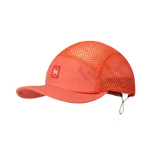 Кепка Buff 5 Panel Air Saret Poppy Red для активного отдыха, походов и путешествий, спортивная одежда и обувь для туризма и альпинизма