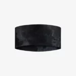 Повязка на лоб Buff Coolnet Wide Bonsy Graphite для активного отдыха, туризма и путешествий, подходящая для походов, горных походов, бега и активной жизни, аксессуар для одежды, обуви и снаряжения для экстремальных видов спорта