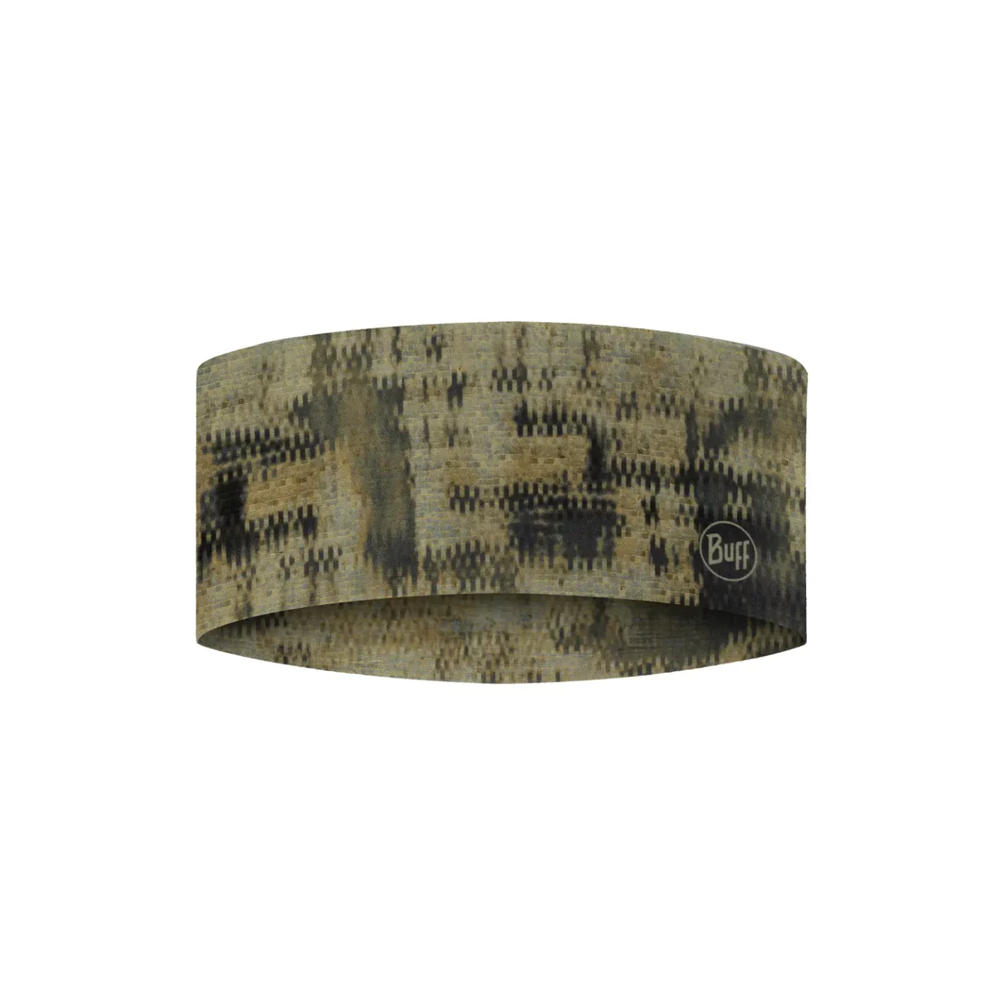 Повязка на лоб Buff Coolnet Wide Resca Tundra Khaki для активного отдыха, походов и путешествий, мода и спортивная одежда для активной жизни