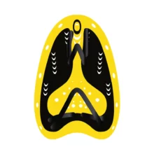 Лопатка для плавания Cressi-Sub Agua Energy черно-желтая для активного отдыха, спортивной одежды и обуви, походов, альпинизма и путешествий