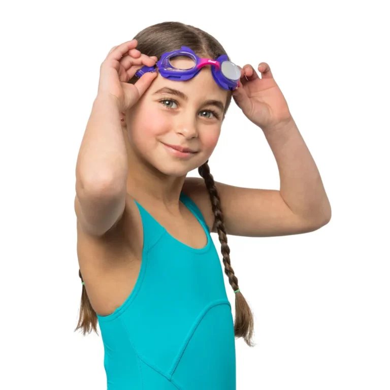 Детские очки для плавания Cressi-Sub Seahorse в фиолетово-розовых цветах для активного отдыха плавание и водные виды спорта для любителей путешествий и активной жизни в спортивной одежде и обуви