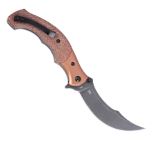 Миниатюрный нож CRKT Ritual Compact Marron для активного отдыха, походов и путешествий, экипировка для кемпинга и альпинизма