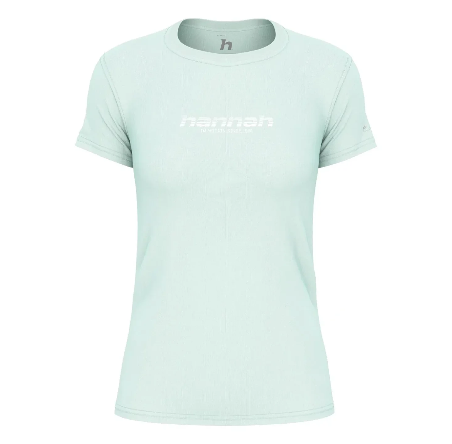 Футболка Hannah Saffi Wmn в мягком зеленом цвете для активного образа жизни, одежды и обуви для походов и путешествий в интернет магазине для любителей туризма и альпинизма