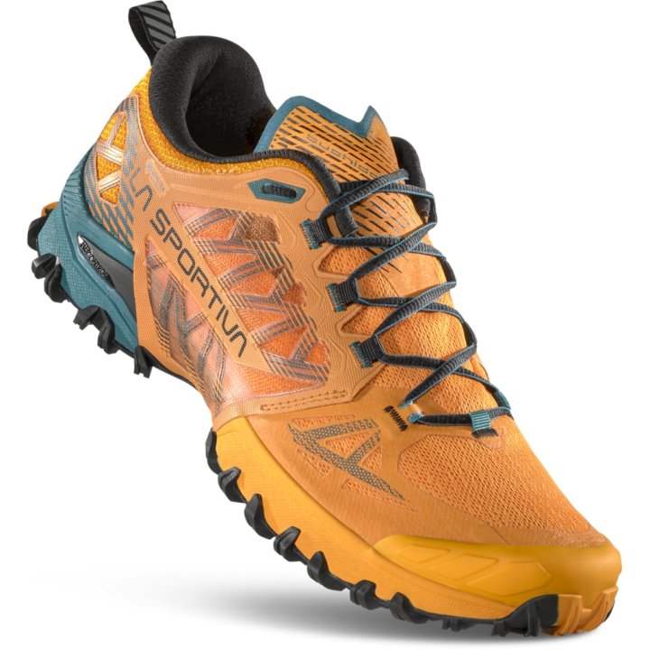 Кроссовки La Sportiva Bushido III GTX папайя/эверглейд для активного отдыха, походов, альпинизма и путешествий в интернет-магазине спортивной одежды и обуви