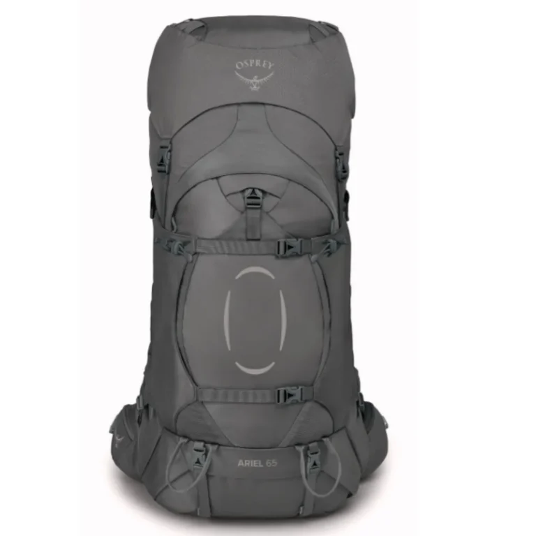 Рюкзак Osprey Ariel 65 среднего размера серый для активных видов спорта, путешествий и походов в онлайн магазине экипировки, обуви и одежды для активного образа жизни