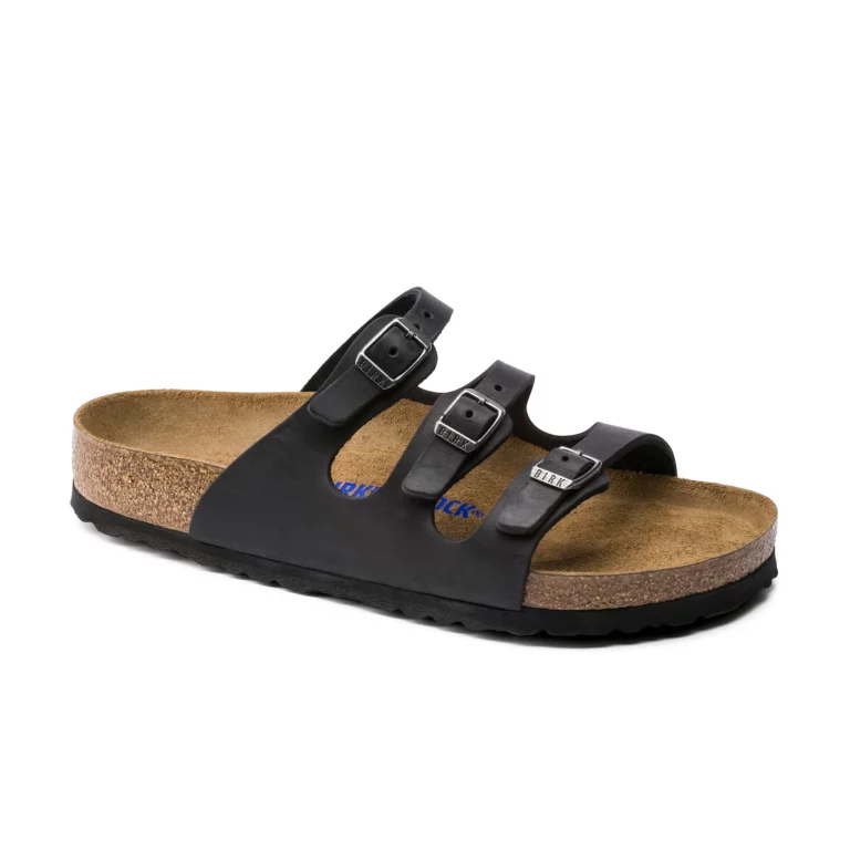 Женские сандалии Birkenstock Florida SFB черные для активного отдыха и путешествий, обувь для хайкинга и горных прогулок в интернет-магазине спортивной одежды и обуви