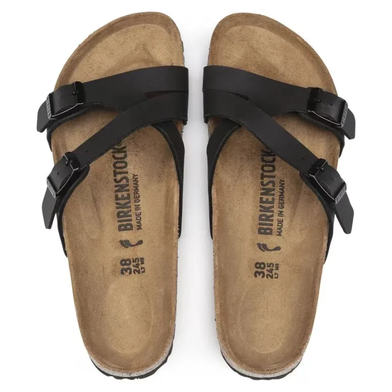 Женские сандалии Birkenstock Yao Balance BF черные для активного отдыха, прогулок, путешествий и походов, обувь для фитнеса и тренировки на онлайн-магазине активной жизни