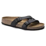 Женские сандалии Birkenstock Yao Balance BF черные для активного отдыха и путешествий на сайте интернет-магазина спортивной обуви и одежды для активной жизни