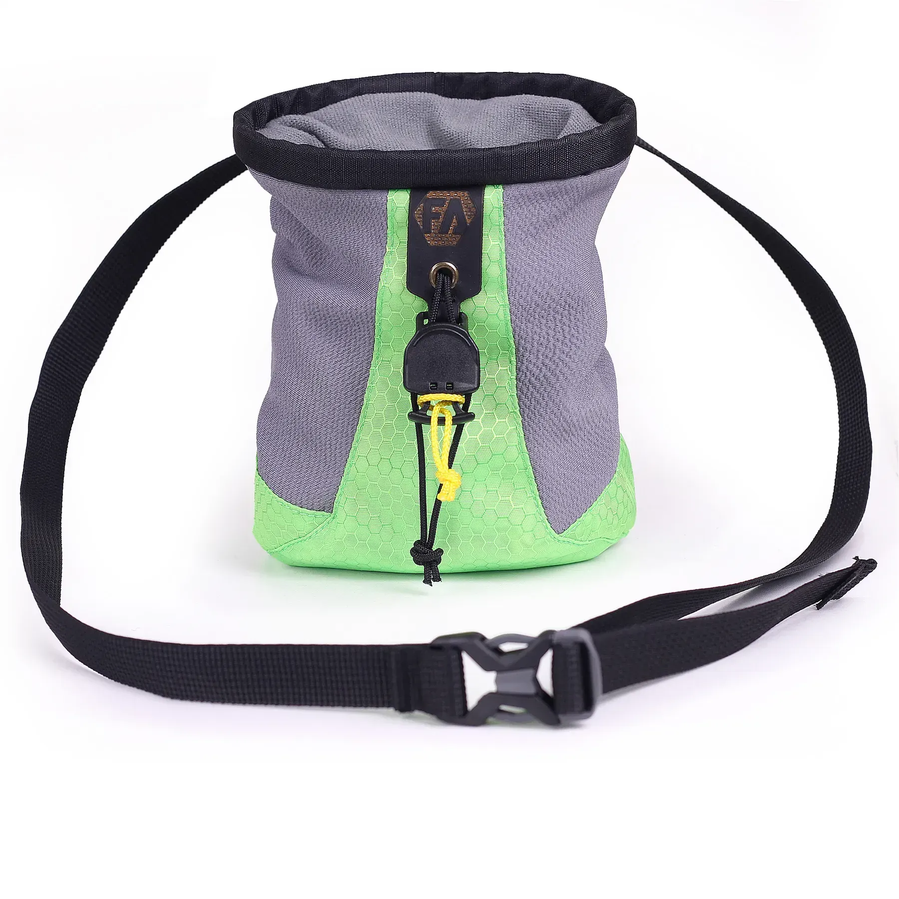 First Ascent Rock It green Минималистичная сумочка для магнезии First Ascent Rock It голубого цвета для скалолазания и активного отдыха, спортивная одежда и обувь для альпинизма, туризма и путешествий в интернет-магазине