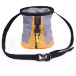 Трендовая сумочка для магнезии First Ascent Rock It синяя для альпинизма и активного отдыха - одежда и обувь для туризма, скалолазания, хайкинга и путешествий