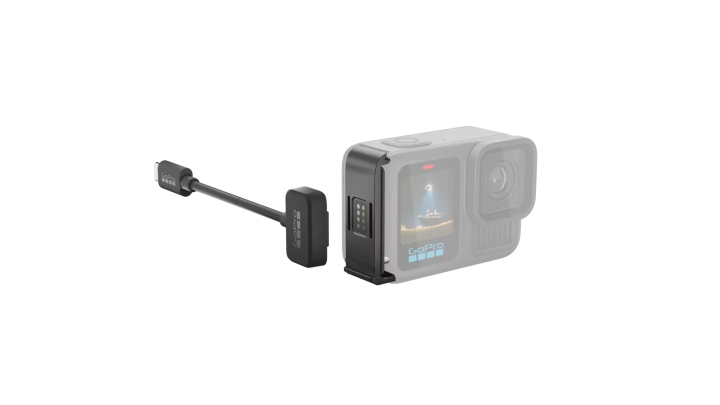 Боковая крышка с зарядным гнездом и кабелем для экшн-камеры GoPro для активного отдыха путешествий и съемки на природе, аксессуары для активной жизни и туризма