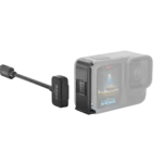 Боковая крышка с зарядным гнездом и кабелем для экшн-камеры GoPro для активного отдыха путешествий и съемки на природе, аксессуары для активной жизни и туризма