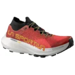 Кроссовки La Sportiva Prodigio Pro для активного отдыха, походов и горных восхождений в красно-желтых цветах для онлайн-магазина спортивной одежды обуви для активной жизни