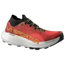 Кроссовки La Sportiva Prodigio Pro для активного отдыха, походов и горных восхождений в красно-желтых цветах для онлайн-магазина спортивной одежды обуви для активной жизни