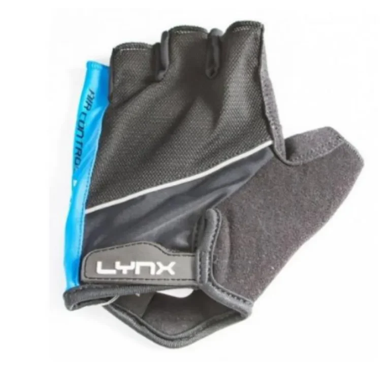 Велоперчатки Lynx Pro черно-синие для активного отдыха, туризма и путешествий, подходящие для скалолазания и восхождения