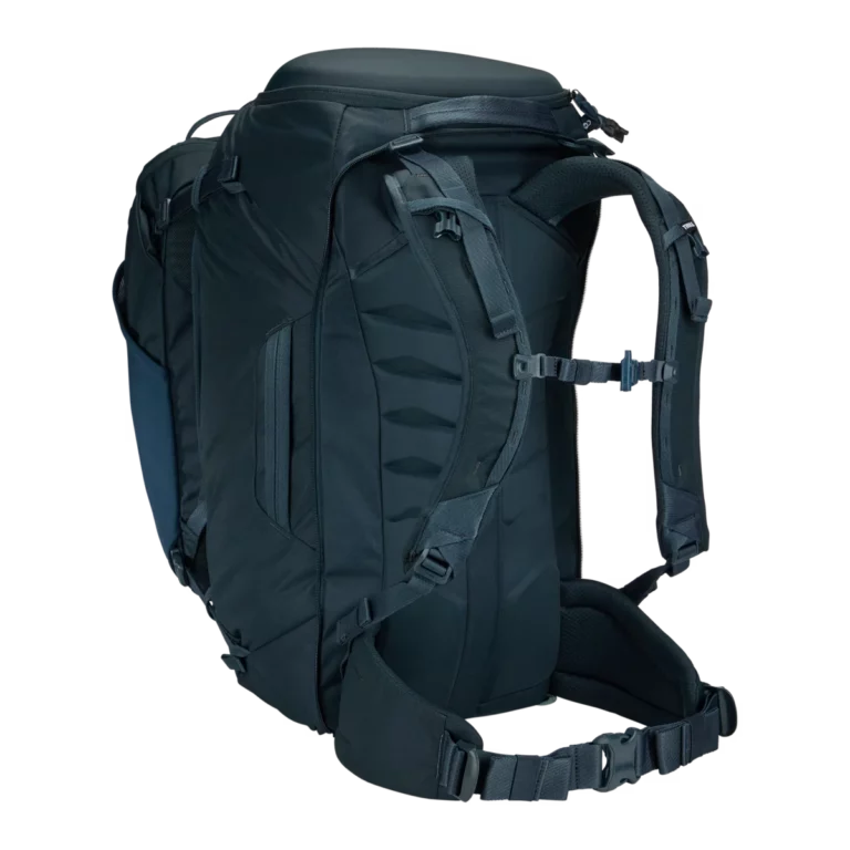 Рюкзак Thule Landmark 70L темно-синий для активного отдыха и путешествий, походов, альпинизма, городских прогулок, спортивной одежды и обуви