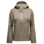 Тёплая спортивная куртка Black Diamond Fineline Stretch Shell для активного отдыха походов скалолазания и путешествий женская в цвете walnut на сайте онлайн-магазина экипировки для активной жизни