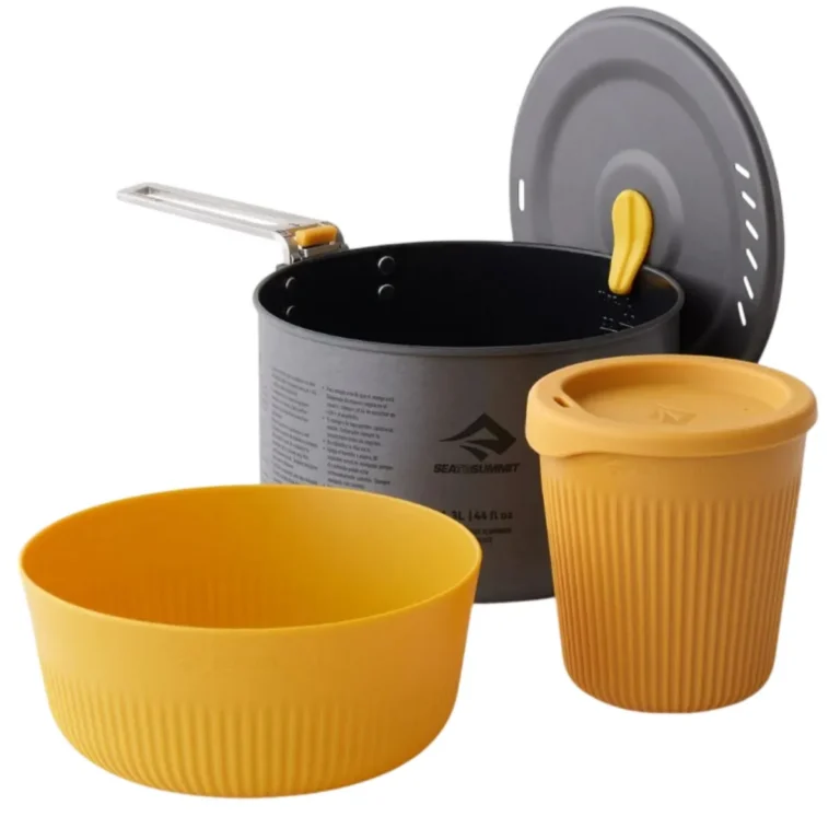 Набор посуды для активного отдыха и путешествий Sea to Summit Frontier UL One Pot Cook 3 шт 1.3л, экипировка для туризма, походов и альпинизма