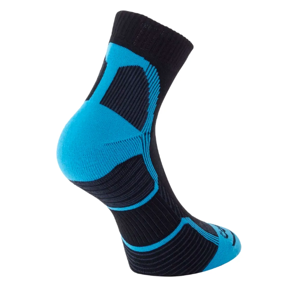 Носки для активного отдыха, походов, туризма и альпинизма в черном и бирюзовом цвете для онлайн магазина спортивной одежды и обуви