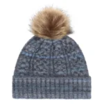 Тёплая шапка Chaos Loyal Pom Beanie 055 в синем дениме для активного отдыха прогулок походов и путешествий на сайте онлайн магазина спортивной одежды обуви для активной жизни
