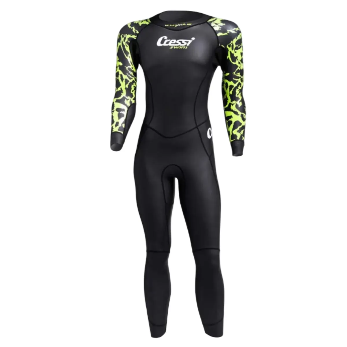 Cressi-Sub Kuwae Man Monopiece 2 mm (1) Мужской гидрокостюм для активного отдыха, плавания, дайвинга, походов и путешествий, лыж, альпинизма, спортивной одежды и обуви для активной жизни