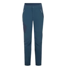 Тонкие женские брюки Rab Ascendor Wmn в цвете tempest blue для активного отдыха, путешествий, хайкинга, альпинизма и спортивной одежды для онлайн магазина
