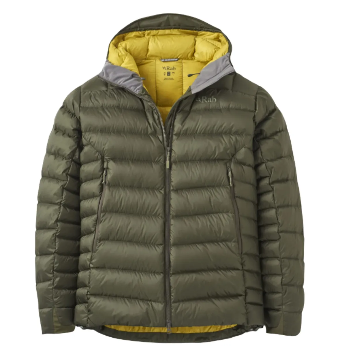Только для онлайн-магазина: активная одежда и обувь Rab Electron Pro Hoody Mns Army для туризма хайкинга путешествий или скалолазания