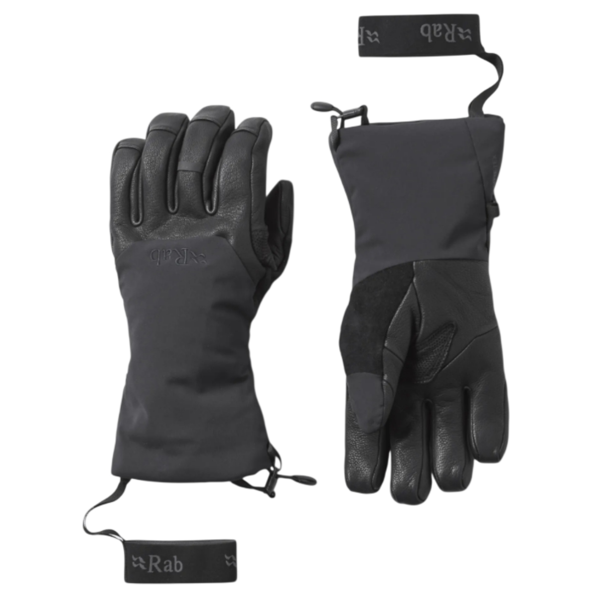 Теплые перчатки Rab Guide GTX Mns Gauntlets черные для активного отдыха походов альпинизма и путешествий в интернет-магазине спортивной одежды и обуви