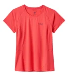 Термофутболка Rab Sonic Tee Wmn Hibiscus для активного отдыха на природе, туристические костюмы и спортивная одежда для походов и путешествий