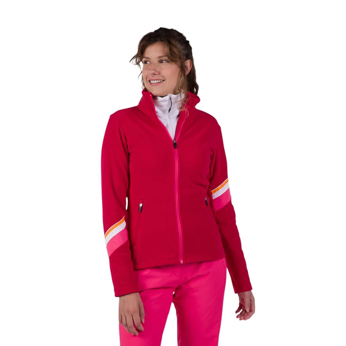 Теплая флисовая куртка Rossignol Strawpile Full-Zip для активного отдыха и путешествий спортивная одежда и обувь для хайкинга, горных походов и путешествий