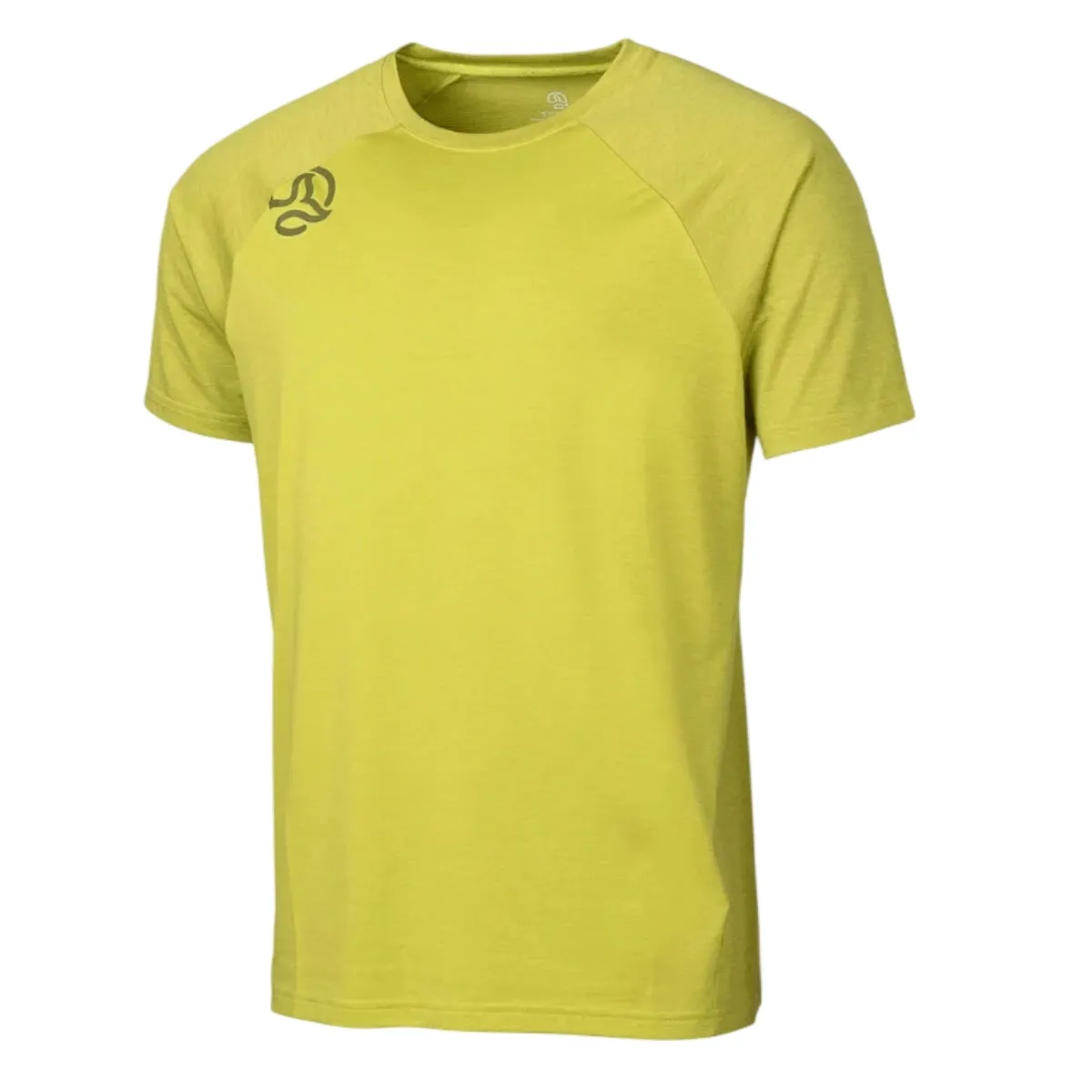 Ternua Krin Tee Mns deep citrus (1) Детская футболка Ternua Krin Tee Mns для активного отдыха, походов и путешествий, стильная спортивная одежда для активной жизни, обувь и аксессуары для туризма