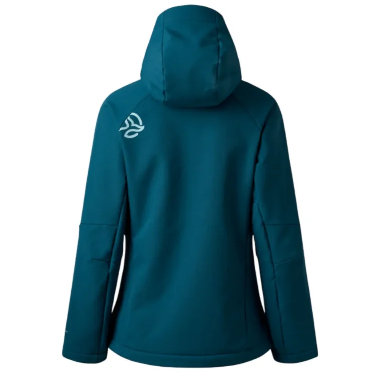 Легкая женская куртка для активного отдыха, походов и путешествий в глубоком арктическом синем цвете для онлайн магазина спортивной одежды и обуви с экипировкой для альпинизма и туризма