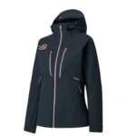 Теплая женская куртка для активного отдыха и походов Ternua Lokkta Hard Hood в серых тонах, идеально подходит для путешествий и альпинизма в интернет-магазине спортивной одежды и обуви