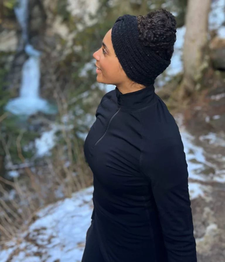 Термофутболка Thermowave Merino Arctic Thermal 1/2 Zip LS для активного отдыха на природе, походов, альпинизма, путешествий и повседневной экипировки для женщин