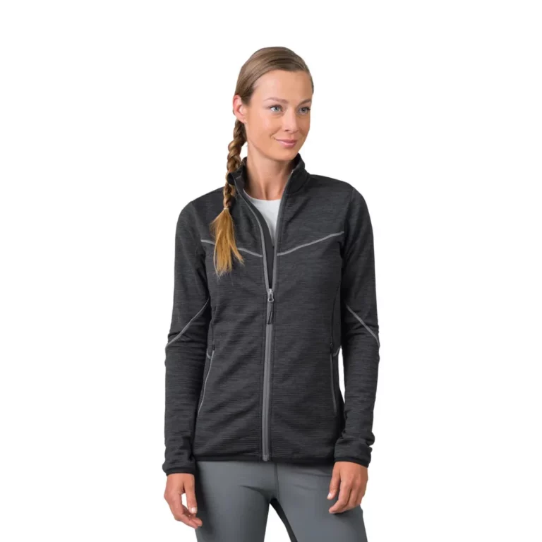 Тёплая женская толстовка Hannah Dagnys Wmn anthracite mel для активного отдыха и путешествий спортивная одежда обувь для походов альпинизма и туризма