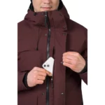 Теплая мужская куртка Hannah Northpole Mns для активного отдыха, хайкинга и путешествий, подходящая для носки на природе и горных походах