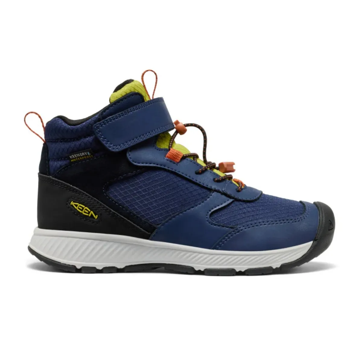 Туристические ботинки Keen Skua Mid WP Y для активного отдыха и походов, верховая обувь для альпинизма и путешествий, одежда и обувь для активного образа жизни, морская академия, оттенок зеленый