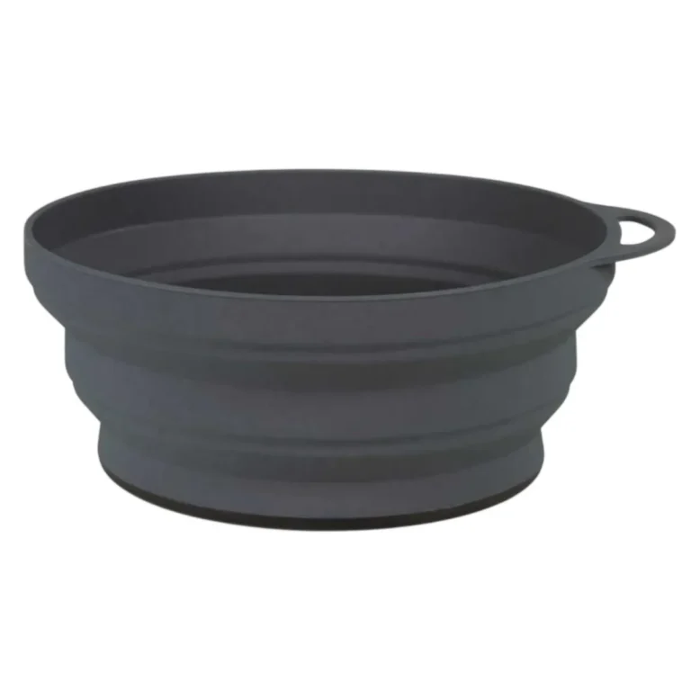 Миска Lifeventure Ellipse FlexiBowl Graphite для активного отдыха путешествий и уличной одежды обуви для походов альпинизма и туризма в онлайн магазине