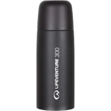 Термос Lifeventure Vacuum Flask 300Dark Grey для активного отдыха, путешествий и походов с одеждой и обувью для активного образа жизни, походов и туристических приключений