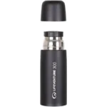 Термос Lifeventure Vacuum Flask 300 Dark Grey для активного отдыха, походов, путешествий и спортовой одежды и обуви для туризма и альпинизма