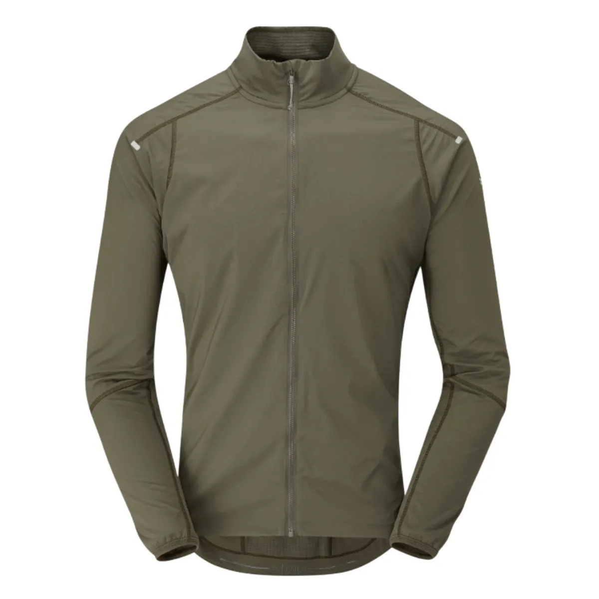 Легкая походная куртка Rab Cinder Ridgeline Mns в светло-хаки для активного отдыха, походов, альпинизма и путешествий в онлайн магазине экипировки для активной жизни